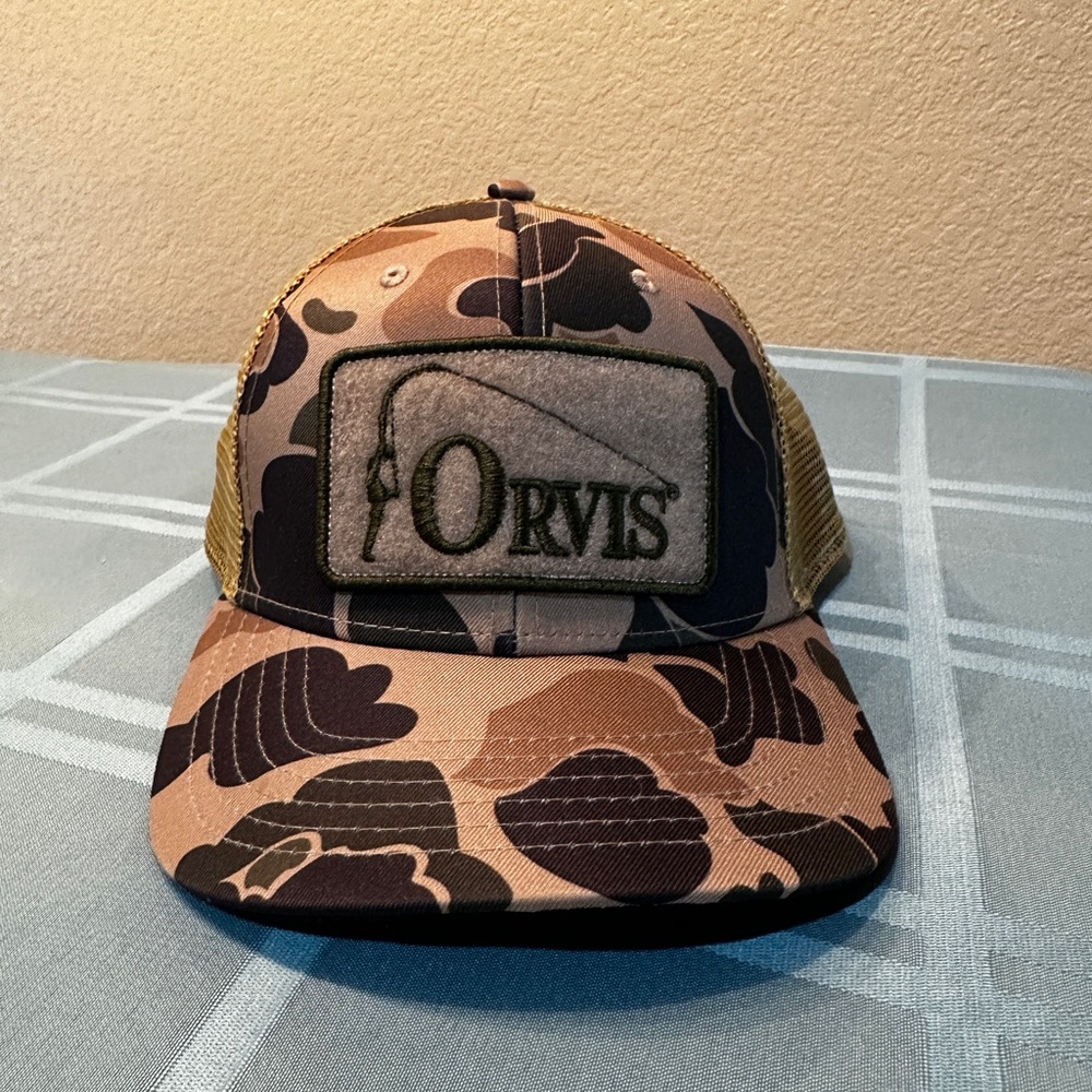 Orvis Camo Trucker Hat